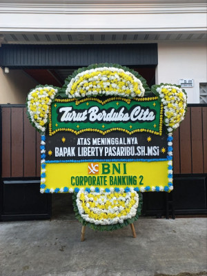 Papan Bunga Duka di Kertaraharja